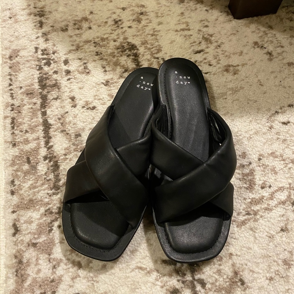 Target Black Sandals